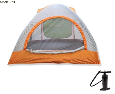 Tenda de acampamento inflável branca de camada única 210X210X150cm Tendas infláveis 3000mm fornecedor