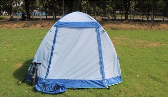 Tenda de acampamento inflável branca de camada única 210X210X150cm Tendas infláveis 3000mm fornecedor
