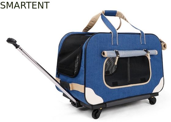 Comprar Fontes bonitos incorporadas do animal de estimação da casa azul da barraca do cão de Wateproof 900D Oxford 62x35x39cm Fabricação em linha
