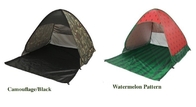 Imprimindo o acampamento exterior as barracas automáticas estalam acima o dossel Sunproof da praia com UV50+ fornecedor