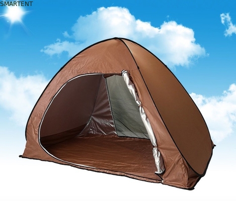 165*200*130cm Tenda de acampamento ao ar livre para 2 pessoas Azul Impermeável UV Resistente 190T Pop Up Shelter fornecedor