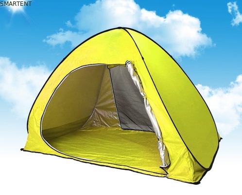 165*200*130cm Tenda de acampamento ao ar livre para 2 pessoas Azul Impermeável UV Resistente 190T Pop Up Shelter fornecedor