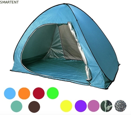 165*200*130cm Tenda de acampamento ao ar livre para 2 pessoas Azul Impermeável UV Resistente 190T Pop Up Shelter fornecedor
