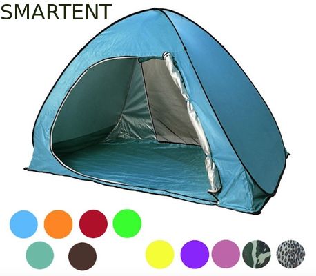 Comprar 165*200*130cm Tenda de acampamento ao ar livre para 2 pessoas Azul Impermeável UV Resistente 190T Pop Up Shelter Fabricação em linha