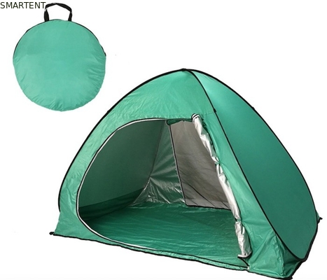 165*200*130cm Tenda de acampamento ao ar livre para 2 pessoas Azul Impermeável UV Resistente 190T Pop Up Shelter fornecedor