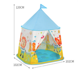 Barraca exterior de acampamento Lion Pattern Kids Tepee imprimindo dobrável da casa do jogo do festival fornecedor