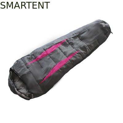 Comprar Outdoor Travel Camping Resistente à água Preto 190T Saco de dormir de montanha de algodão poli 230X80X50cm Fabricação em linha