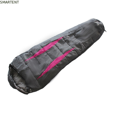 Outdoor Travel Camping Resistente à água Preto 190T Saco de dormir de montanha de algodão poli 230X80X50cm fornecedor