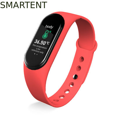 Comprar Monitor esperto da temperatura corporal do dispositivo do perseguidor da aptidão do punho da aptidão de Bluetooth 4,0 do bracelete Fabricação em linha