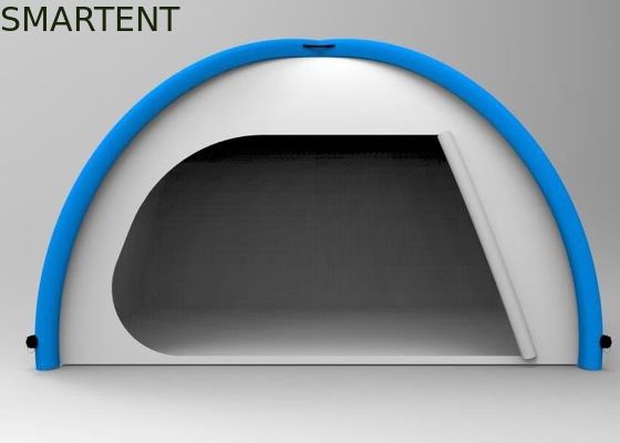 comprar Tendas de acampamento infláveis revestidas de prata para o exterior 190T Blue Blow Up Pop Up Fabricação em linha