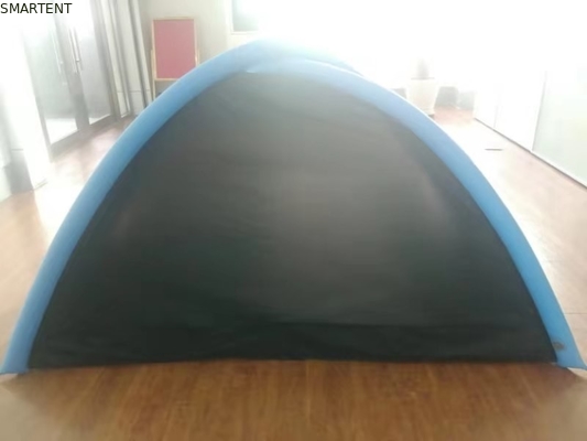 Poliéster preto 190T 2 Homem Praia Inflável Camping Tent Blow Up Praia fornecedor