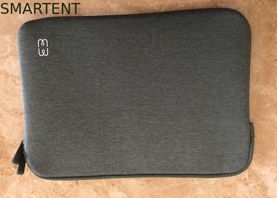 Comprar O portátil do verde de Polycotton ensaca 11,6 polegadas para o fechamento de nylon do zíper da espuma da memória das mulheres 5MM Fabricação em linha