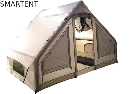 Comprar Área exterior 300X200X200CM Canvas inflável Camping Tent House Dupla camada de algodão bege Fabricação em linha