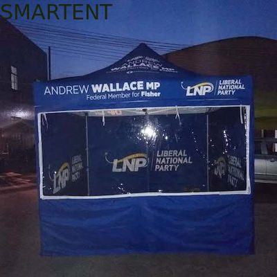 Comprar Tampa superior relativa à promoção à prova de fogo da barraca 600D Oxford 40MM W do dossel de 3X3M Advertising Folding Tent Fabricação em linha
