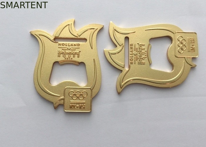 Cor 2 do ouro de 2.0MM em 1 chapeamento olímpico do esporte do abridor de garrafa da medalha fornecedor