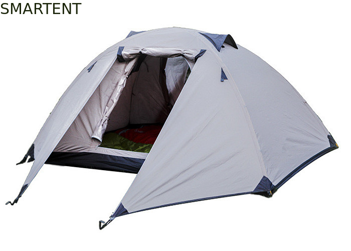 210*140*115CM 2 pessoas impermeável PU revestido tenda de trekking para entusiastas do ar livre fornecedor
