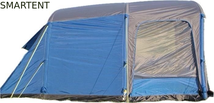 Tendas de acampamento infláveis de poliéster com revestimento de PU à prova d'água de 190T de alta capacidade 400*300*210CM fornecedor