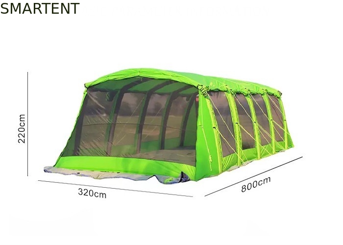 Multipurpose Deluxe Queen Tipo Air-Filled Outdoor Shelters Tenda de festa 800*320*220CM fornecedor