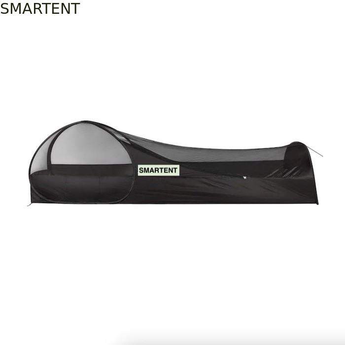 82.6*27.6*19.7 polegadas Negro Fácil Pop Up Camping Tents com piso à prova d'água Fibra de vidro Pole Carry Bag para 1 pessoa fornecedor