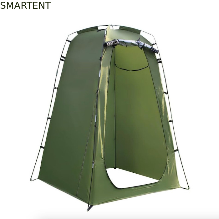 120*120*180CM Cores verdes revestidas de prata Poliéster Pop Up Tenda de privacidade à prova d'água Para Camping Beach Eventos ao ar livre fornecedor