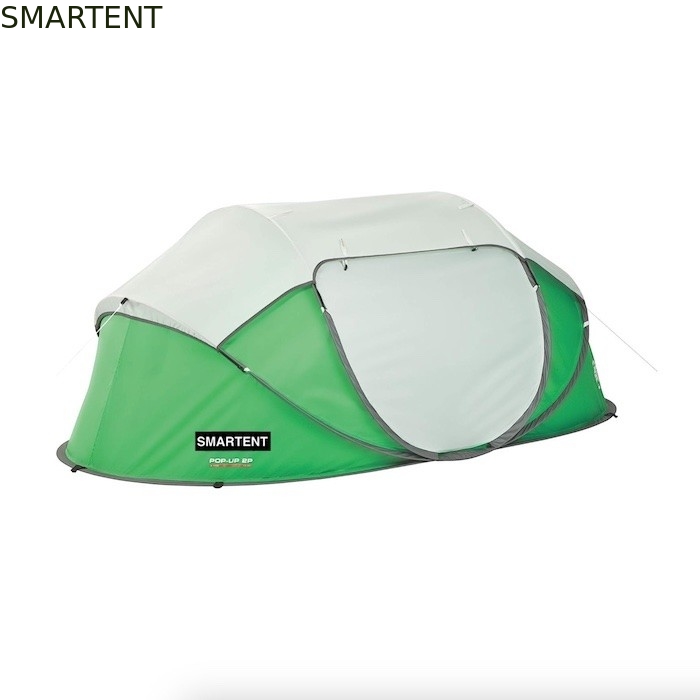 135*230*89CM 2 pessoas Fibra de vidro Verde impermeável Poliéster Pop Up Camping Tent fornecedor