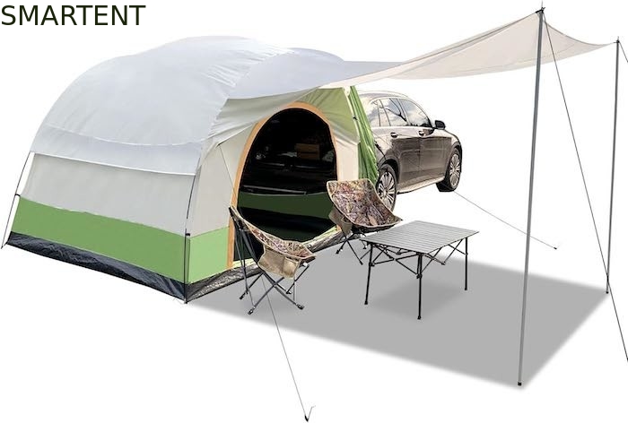 8.2*8.2*6.6Ft Dual Color Impermeável PU3000MM revestido de Poliéster 210T All Season Veículo Camping Tent Easy Setup fornecedor