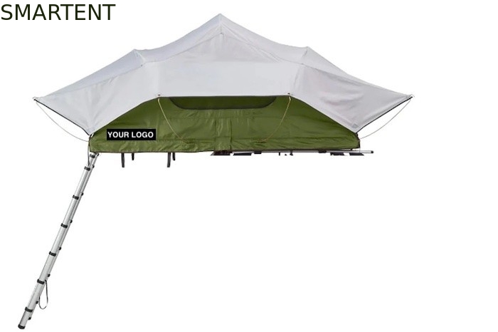 56*96*48'Inch Dual Color Heacy Duty Aluminum Frame Waterproof 600D Ripstop Polyester Tesla Roof Camping Tent fornecedor