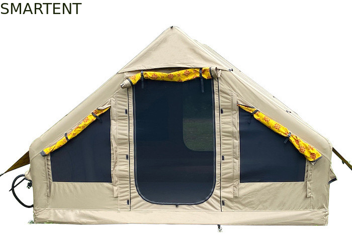 395*300*200CM Campeamento à prova d'água Khaki Oxford 600D PVC 4-8 Pessoa UV resistente a explosão para acampar ao ar livre fornecedor