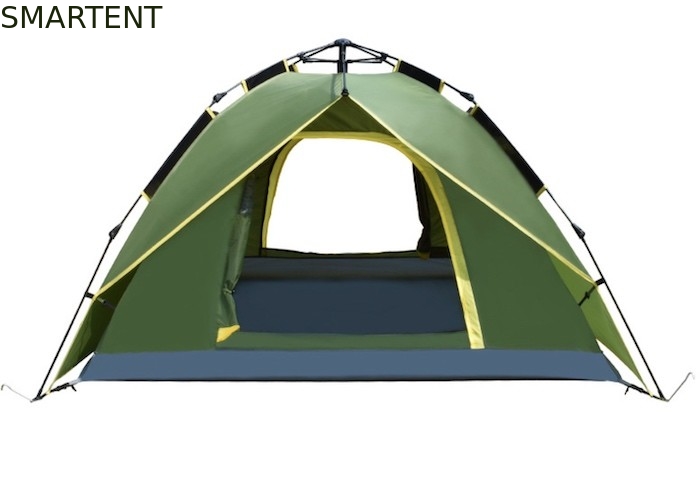 Tendas de acampamento ao ar livre Design de moda Multifuncional Automático Fibra de vidro Canopy aconchegante Protetor solar e à prova de chuva para 3-4 pessoas fornecedor